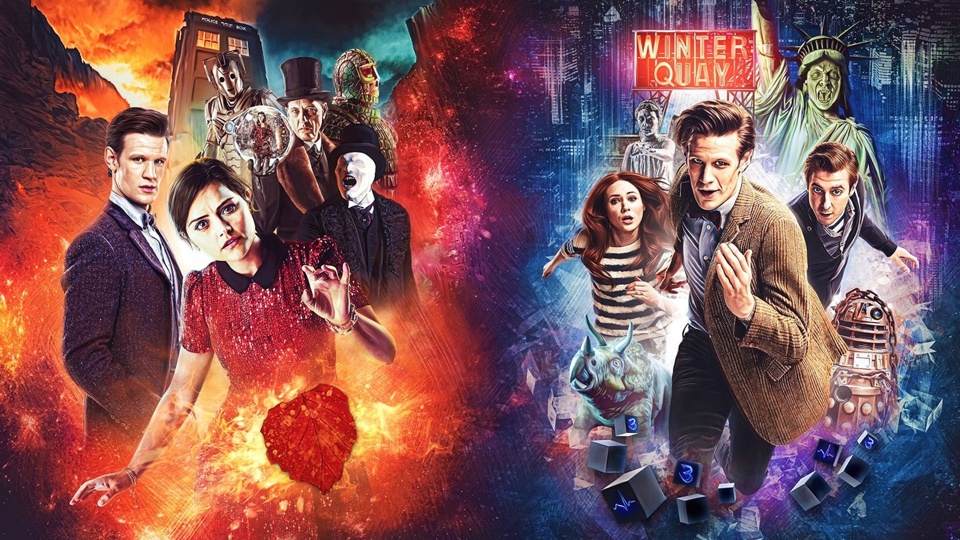 The Eleventh Doctor's final series to be released as Bluray steelbook